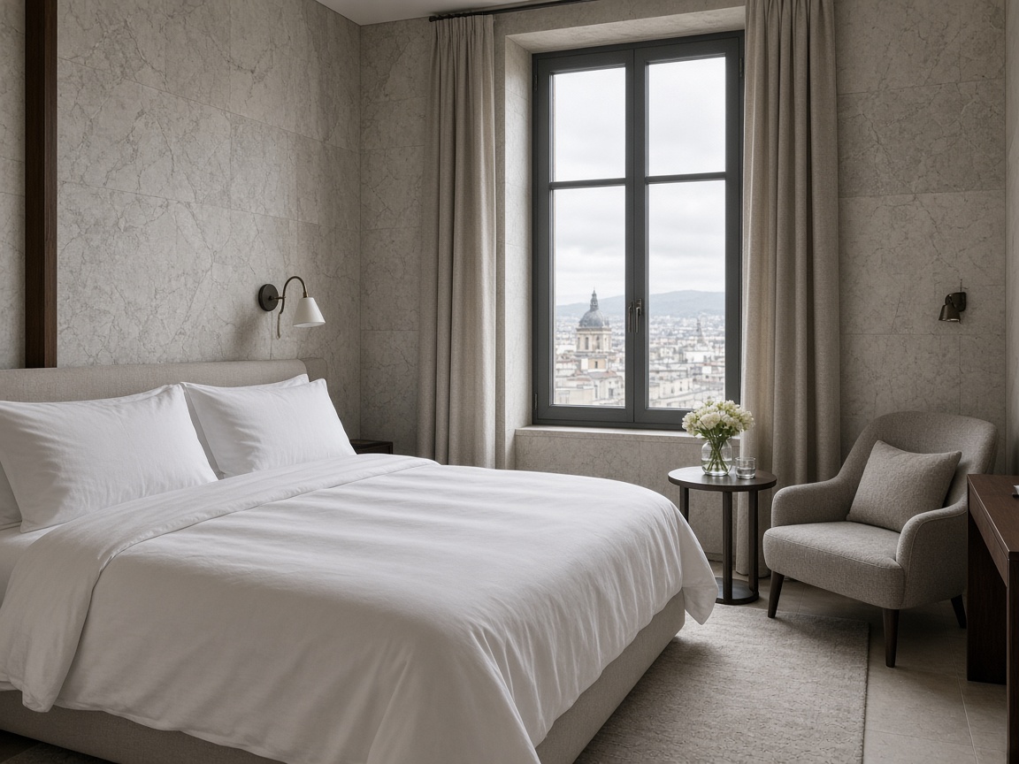Pale room
